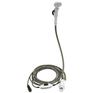 Picture is a Ring RS1 portable shower