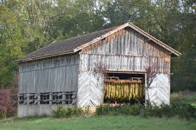 Pictured is a typical Dordogne Tobacco Barn