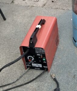 Pictured is a Sealey Mighty MIG 100 Welder